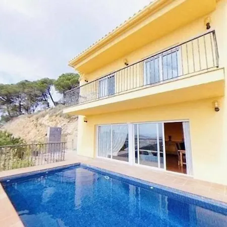 V&v Lloret-villa Julia- Gran Casa Para 12 Personas Con Increibles Vistas Al Mar Y Lloret Con Piscina Privada 료렛 드 마르