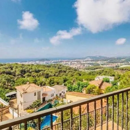 V&v Lloret-villa Julia- Gran Casa Para 12 Personas Con Increibles Vistas Al Mar Y Lloret Con Piscina Privada 빌라
