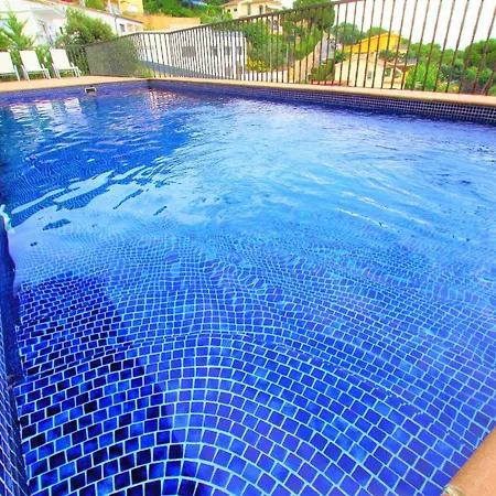فيلة V&v Lloret-villa Julia- Gran Casa Para 12 Personas Con Increibles Vistas Al Mar Y Lloret Con Piscina Privada *